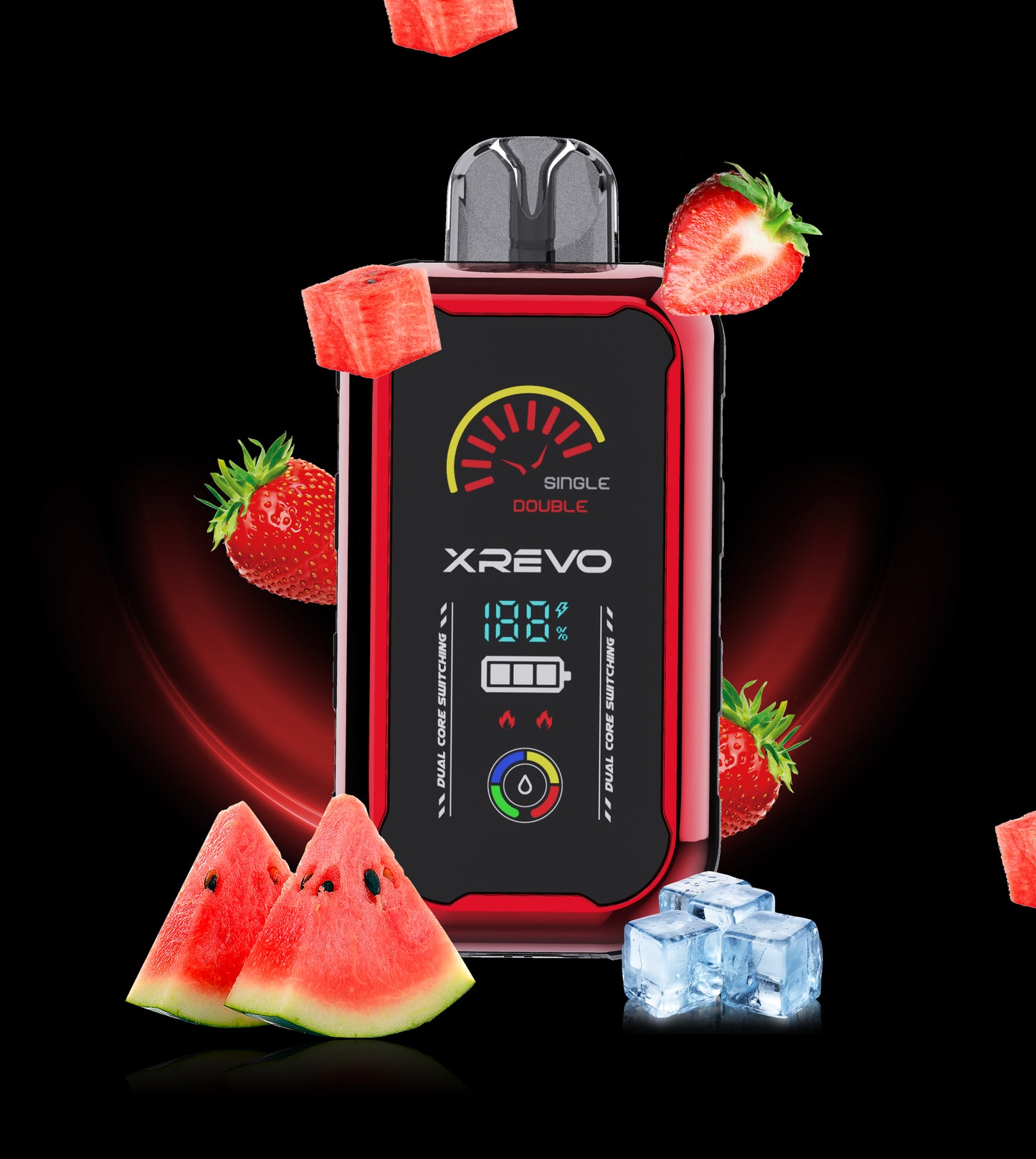 XREVO VISION Strawberry Watermelon Ice - 20mg (5PC/CTN) (ON)